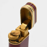 Cartier カルティエ トリニティ ガスライター レッド系カラー 喫煙具 着火未確認 箱 26k392-1