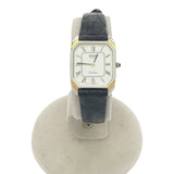 腕時計 稼働 SEIKO セイコー 7320-5380 エクセリーヌ クォーツ 白色文字盤 2025.6電池交換済 ベルト尾錠社外品 K251