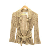 CHANEL シャネル カーディガン 06P P28058 / M4427 ベージュ 金 サイズ36 服 アウター ok1889