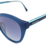 TIFFANY&Co. ティファニー サングラス TF4164-F 8295/4L レディース パイロット コレクション 2019 ブルー系 ケース有り H5265