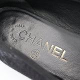 CHANEL シャネル G02819 バレエシューズ パンプス フラットシューズ 靴 36C レディース ブラック 箱有 25k255-3