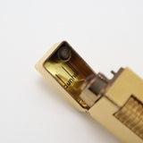 dunhill ダンヒル ガスライター US RE24163 ゴールドカラー ローラー式 喫煙具 着火未確認