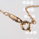 仕上げ済 TIFFANY&Co. ティファニー ネックレス 750 オープンサークル ペンダント ミニ 約2g  ジュエリー 箱  ◆H22885