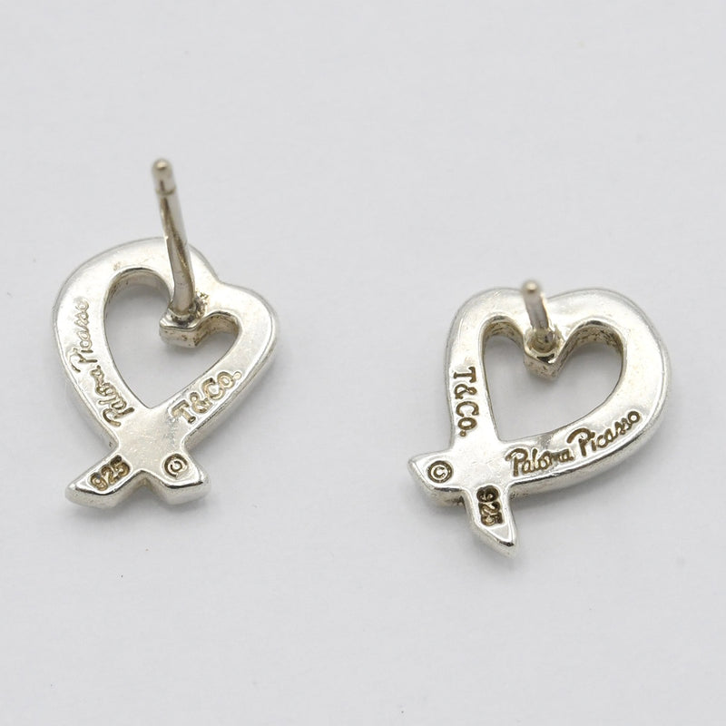 TIFFANY＆Co. ティファニー ラビングハート ピアス パロマ ピカソ 925 シルバー アクセサリー 約1.5g H14800