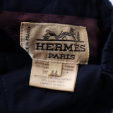 HERMES エルメス キルティングジャケット リバーシブル サイズ44 ネイビー メンズ 服 yo1319
