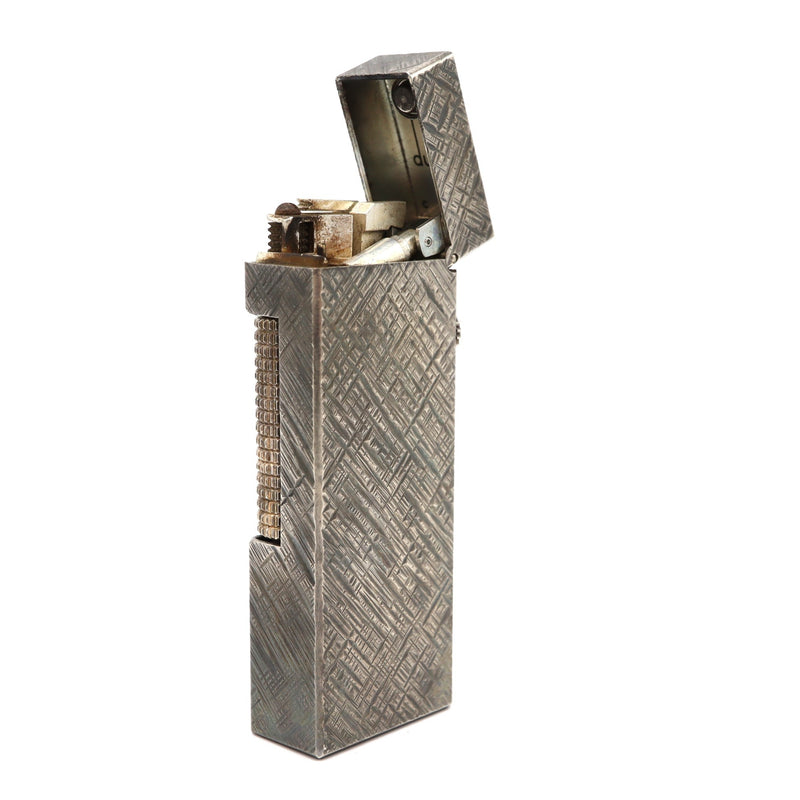 着火未確認 dunhill ダンヒル ライター ローラー式 シルバー 喫煙具 箱 ビンテージ コレクション M1845