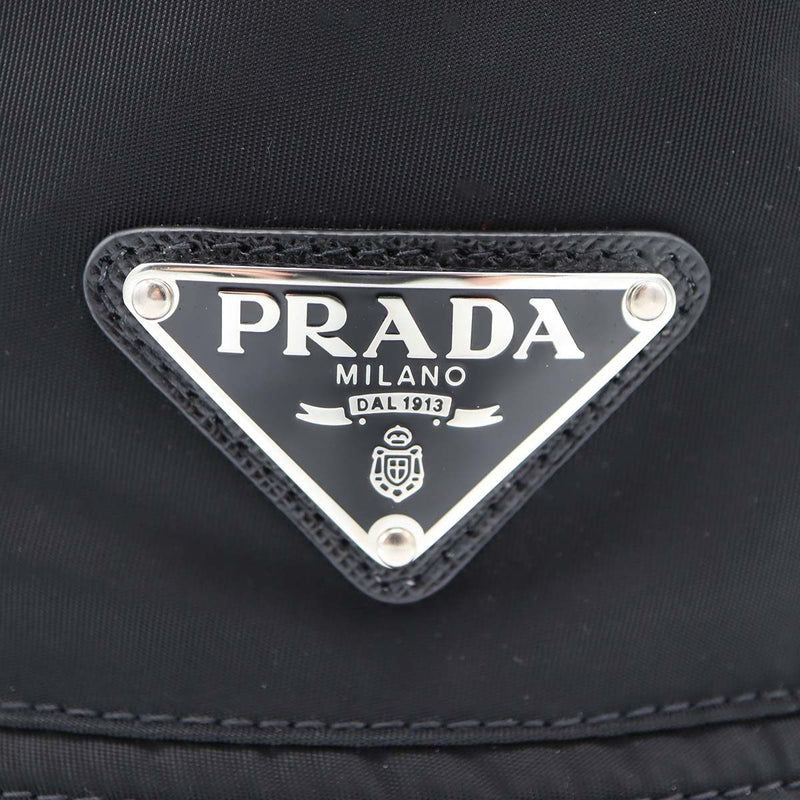 PRADA プラダ Re-Nylon バケットハット 2HC137_2DMI トライアングルロゴ 帽子 ブラック 25k402-1