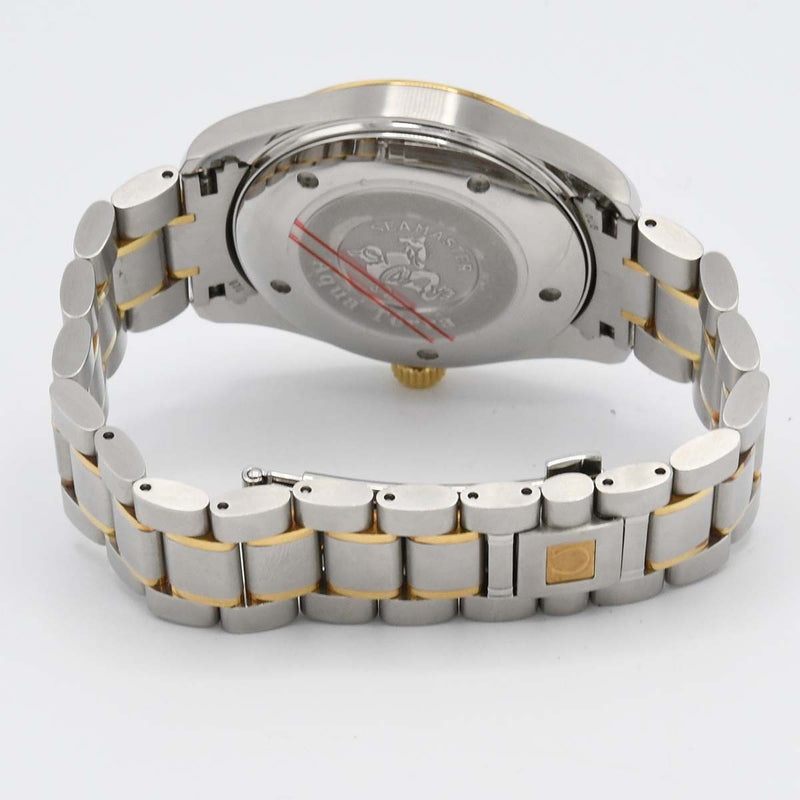 腕時計 稼働 OMEGA オメガ シーマスター アクアテラ コンビ 196.1113 クォーツ シルバー色文字盤 2025.9 電池交換済 箱有 M1399