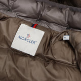 MONCLER モンクレール ROMARIN ロゴワッペン付フーデッドダウンコート 120934936505 53048 サイズ2 ブラウン系 H21141