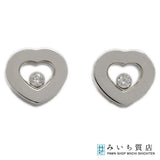 仕上済 CHOPARD ショパール ピアス ハッピーダイヤモンド 750 18K 7.4g ジュエリー H15829