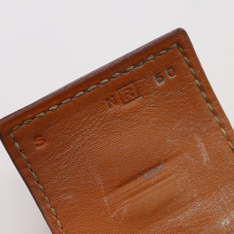 HERMES エルメス コリエドシアン ブレスレット □R刻 ゴールドカラー ブラウンカラー 箱有 k1302