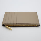 Yves Saint Laurent YSL イヴサンローラン フラグメントケース カードケース ロゴ ベージュ レディース H22140