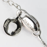 仕上済 DAMIANI ダミアーニ ムーン ネックレス 三日月 ダイヤ エメラルド 750 約11.7g アクセサリー ジュエリー H12767