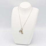 TIFFANY&Co. ティファニー ネックレス バグズ 約7.6g 925 フラワー バタフライ アクセサリー eco1555