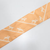 HERMES エルメス ツイリー Les Allures レ・アリュール スカーフ シルク100 オレンジ H24207