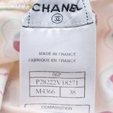 CHANEL シャネル キャミソール P28222 サイズ38 ココマーク バレンタイン 総柄 ピンク レディース トップス 服 H18655