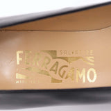 Salvatore Ferragamo フェラガモ パンプス ガンチーニ サイズ6 1/2 C 約23.5cm 靴 ブラック 箱有 25k862-2