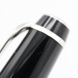 MONTBLANC モンブラン ボールペン BOHEME ボエム キャップ式 筆記用具 シルバー色×ブラック 筆記未確認 H19974