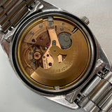 稼働 腕時計 OMEGA オメガ Seamaster ST166.0067 cal.565 自動巻き デイト シルバー色文字盤 箱・コマ有 eco11