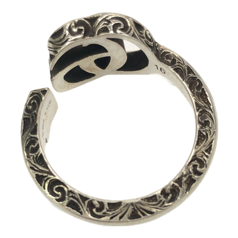 GUCCI グッチ ダブルG GG リング 指輪 Ag925 シルバー 約14号 アクセサリー H12231