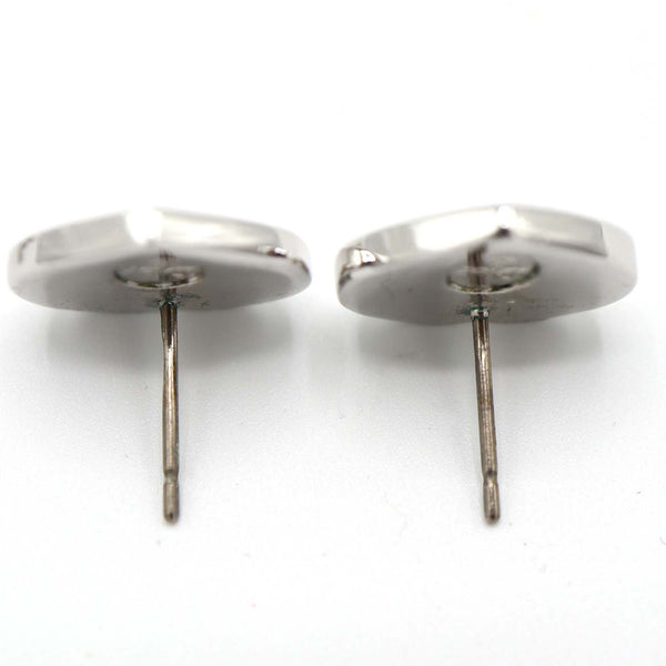 Christian Dior ディオール ピアス CDロゴ ハート シルバーカラー 約3.9g アクセサリー H8577
