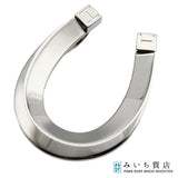 HERMES エルメス マネークリップ 馬蹄 シルバーカラー 箱有 H25177 !
