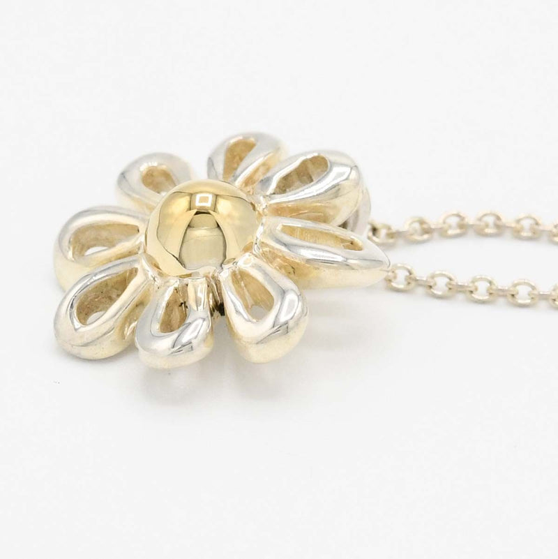 TIFFANY＆Co. ティファニー ネックレス デイジー フラワー 925 シルバー 約3.1g アクセサリー レディース 保管袋有 H18733