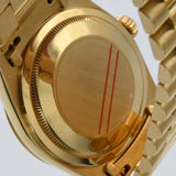 腕時計 稼働 ROLEX ロレックス デイデイト 11PD 18238 W 自動巻き 18K ゴールド色文字盤 保箱 H20393