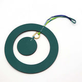 HERMES エルメス プティアッシュ サークル チャーム キーホルダー ヴォーエプソン グリーン 緑 刻印不明 箱あり H20839