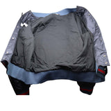 VALENTINO ヴァレンティノ ジャケット サイズ48 スタジャン キルティング 虎 ネイビー アウター 服 25s179-6