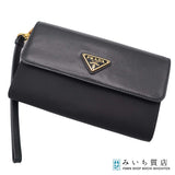 PRADA プラダ 財布 三角ロゴ ブラック 服飾小物 ok1543