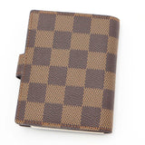 LOUIS VUITTON ルイ ヴィトン LV R20705 ダミエ アジェンダ ミニ 手帳カバー スケジュール帳 25k44-3