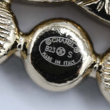 CHANEL シャネル バレッタ ラインストーン ブラック ヘアアクセサリー 箱有 23k340-9