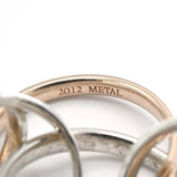 TIFFANY&Co. ティファニー インターロッキング サークル ブレスレット 925/メタル 約30.3g アクセサリー M4143