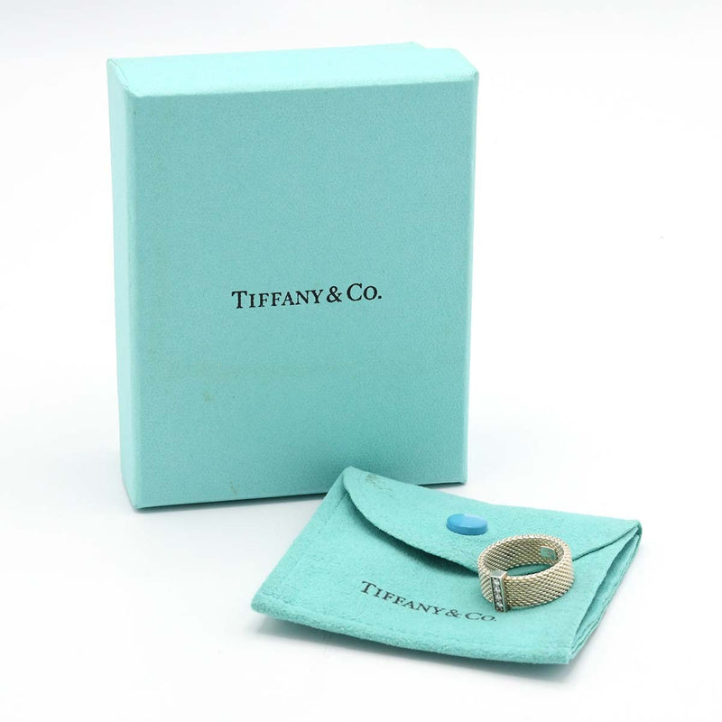 TIFFANY&Co. ティファニー サマセット リング 4P ダイヤ シルバー925 指輪 11.5号 約4.0g  箱・袋あり H19540
