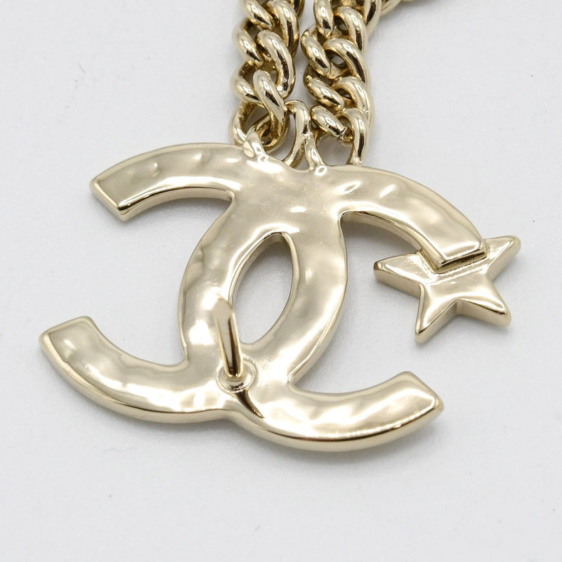 CHANEL シャネル B23B ピンブローチ ココマーク スター 星 ゴールド