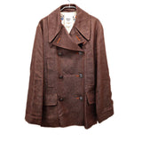服 ジャケット HERMES エルメス モリエサーカス リネン シルク イカリ 表記サイズ42 レディース 21k522-7