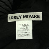 ISSEY MIYAKE イッセイミヤケ ワンピース アシンメトリー プリーツ 黒 服 レディース H18597
