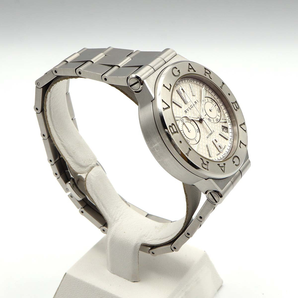 稼働 腕時計 BVLGARI ブルガリ Diagono ディアゴノ 40mm DG40SCH