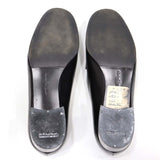 SalvatoreFerragamo フェラガモ レザー ロゴプレート SPORT ローファー 靴 7 1/2 25cm ブラック 箱有 yo372