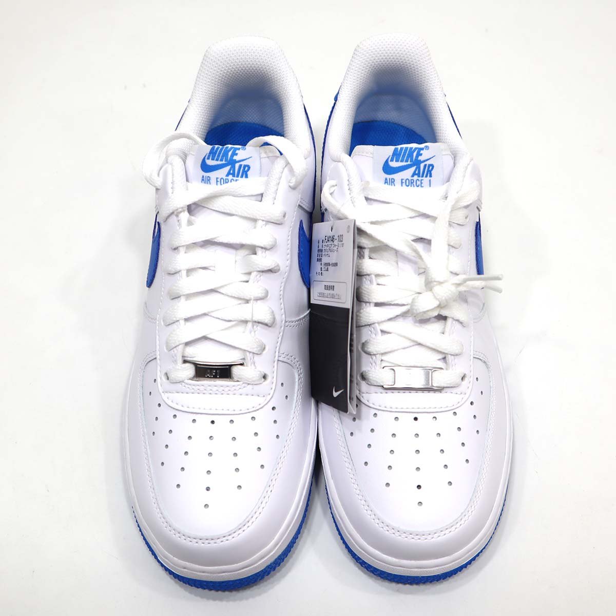【新品未使用】Nike Air Force 1 ホワイトキッズシューズ　21cm 未使用】NIKE ナイキ AIR FORCE 1 '07 エアフォース FJ4146-109