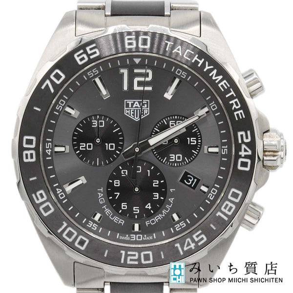 腕時計 稼働 TAG HEUER タグ・ホイヤー CAZ1011 フォーミュラ1 クォーツ グレー色文字盤 25s338-1