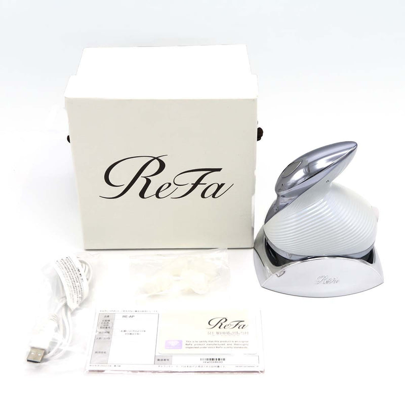 稼働 ReFa リファ ビューテックヘッドスパ RE-AP-02A ホワイト 動作確認済 25k622-1