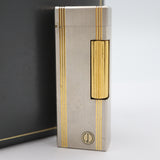 dunhill ダンヒル ガスライター ローラー式 コンビカラー 喫煙具 着火未確認 ケース ok1472