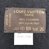 LOUIS VUITTON LV ルイヴィトン マフラー M71291 エシャルプ ブラック カシミヤ 100％ 服飾小物 箱 ok1702
