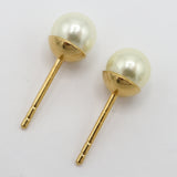 Christian Dior ディオール ピアス フェイクパール ラインストーン ピンク アクセサリー H21429
