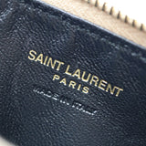 Yves Saint Laurent YSL イヴサンローラン フラグメントケース カードケース ロゴ ベージュ レディース H22140
