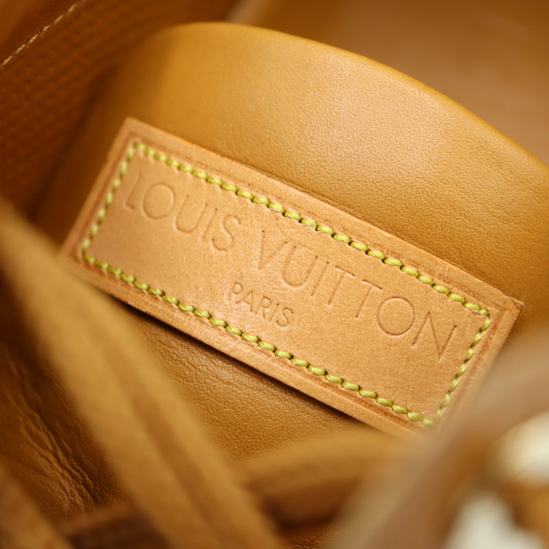 LOUIS VUITTON ルイヴィトン スニーカー モノグラム GO1014 37 1/2 靴 ブラウン系 レディース 25k355-4