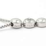 仕上済 CELINE セリーヌ ネックレス pt850/900 ダイヤモンド D0.20 ルビー R0.02 約12.4g アクセサリー 20k253-2