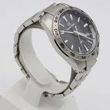 腕時計 稼働 SEIKO セイコーGS グランドセイコー 9F86-0AK0 SBGN027 クォーツ 黒色文字盤  箱/ケース H23082